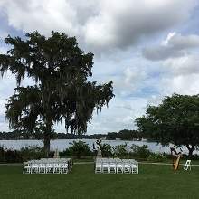 Capen House wedding ceremony